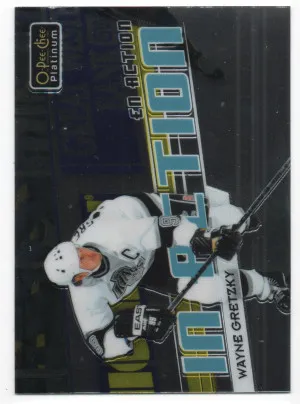 2018-19 O-Pee-Chee Platinum In Action #IA-20 Wayne Gretzky front