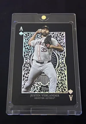 2025 Topps Justin Verlander SSP ALL ACES #AA-11 front