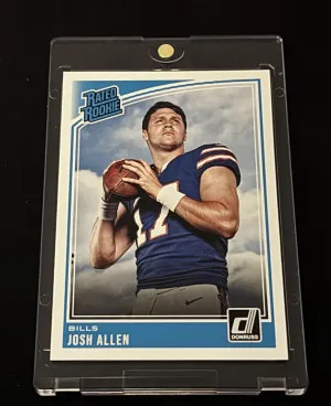 2018 Panini Donruss - Rated Rookie Josh Allen #304 (RC) front