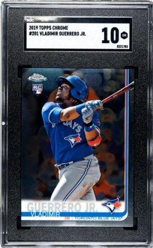 2019 Topps Chrome Vladimir Guerrero Jr. SGC 10 front