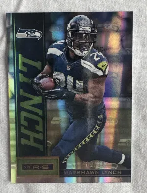 2013 Panini Rookies & Stars #88 2/10 Marshawn Lynch Seattle Seahawks front