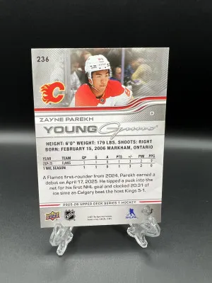 Zayne Parekh Young Guns back
