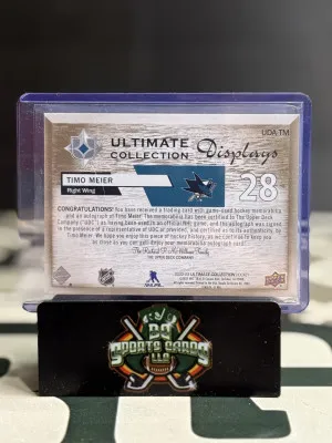 Timo Meier Ultimate Displays Patch Auto /35 back