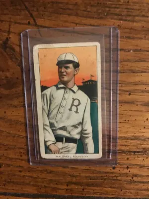 Maloney T-206 (1909-1911) Baseball Card front
