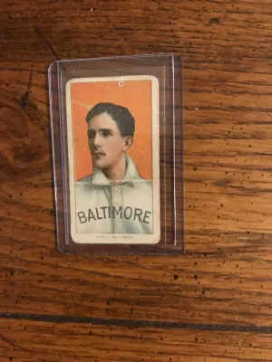 Hall T-206 (1909-1911) Baseball Card front