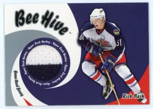 2003-04 Upper Deck Rick Nash Beehive Jersey front