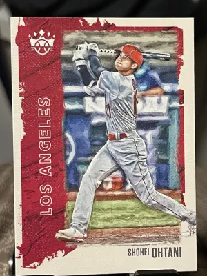 2021 Panini Diamond Kings Short Print Shohei Ohtani #165 front