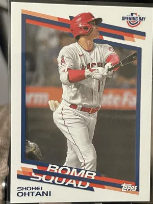 2022 Topps Opening Day Bomb Squad Shohei Ohtani #BS-15 front