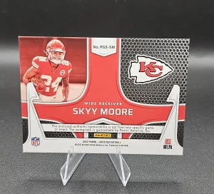 Certified Piece Of The Game Sky Moore RPA/25 Three Color Patch Great HIT! back