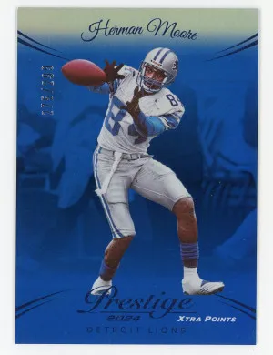 2024 Prestige #105 Herman Moore Xtra Points Premium Blue 275/299