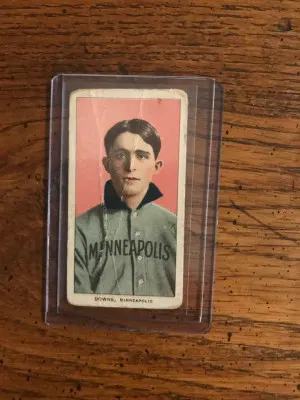 Downs T-206 (1909-1911) Baseball Card front