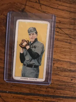 Rhoades T-206 (1909-1911) Baseball Card front