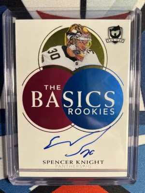2021-22 The Cup Basics Rookie Auto Spencer Knight front