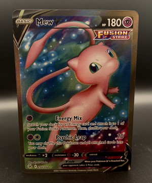 Mew V - 250/264 - Full Art Ultra Rare Fusion Strike front