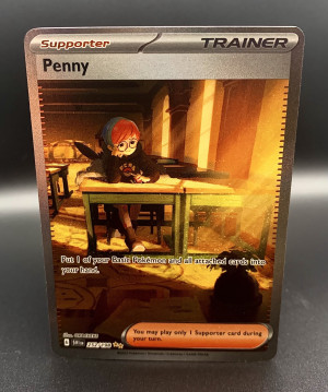 Penny 252/198 Scarlet & Violet Base Special Illustration Rare front