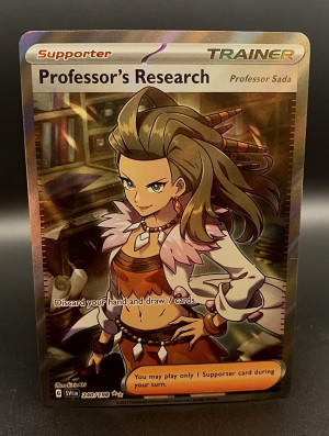 Professor's Research (Professor Sada) - 240/198 - Ultra Rare SV Base Set front