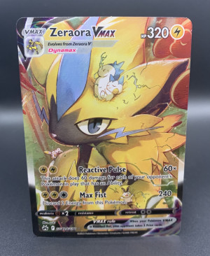 Zeraora VMAX - GG42/GG70 - Crown Zenith front