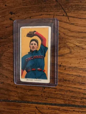 Paskert T-206 (1909-1911) Baseball Card (110) front