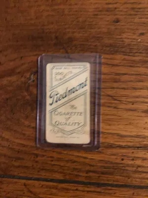 Howell T-206 (1909-1911) Baseball Card back