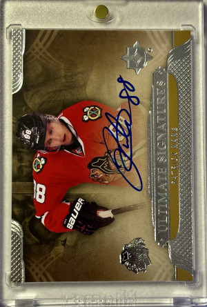 Patrick Kane 2013-14 Upper Deck Ultimate Collection Ultimate Signatures front