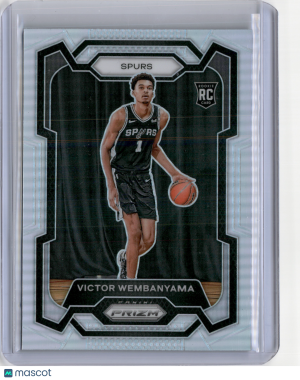 2023 VICTOR WEMBANYAMA PRIZM SILVER RC front