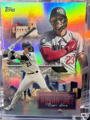 2024 Topps Update ROYCE LEWIS Home Field Advantage SSP #HFA-33 Minnesota Twins front