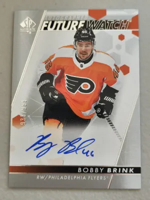22-23 SP Authentic Bobby Brink Future Watch Auto