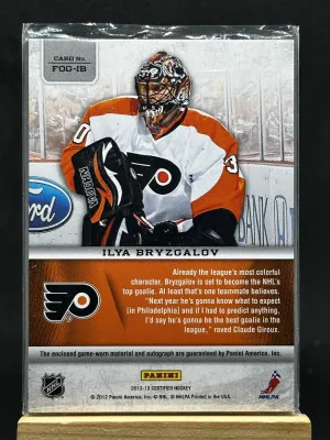 Ilya Bryzgalov 2012-13 Panini Certified Fabric of the Game Auto 09/20 #FOG-IB back