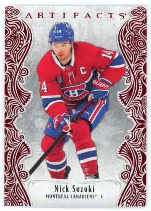 2025-26 Artifacts Ruby #101 Nick Suzuk /599 front