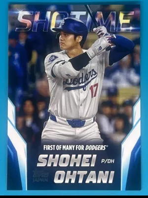 2024 Topps Japan Edition SHOTIME SHO-9 Shohei Ohtani Dodgers front