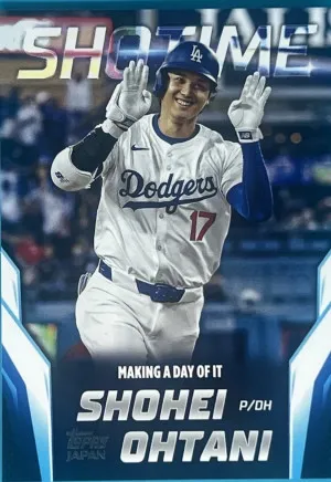 2024 Topps Japan Edition SHOTIME SHO-9 Shohei Ohtani Dodgers front