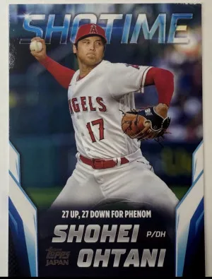 2024 Topps Japan Edition SHOTIME Insert Shohei Ohtani #SHO-3 front