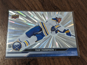 Tage Thompson Silver Outburst front