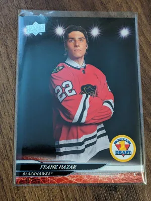 Frank Nazar 1st Round Draft Pick Rookie front