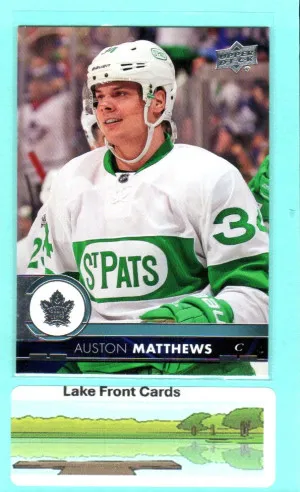 Auston Matthews #170	2017 Upper Deck front