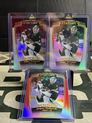 Jesper Wallstedt Stature Lot /999 And /249 front