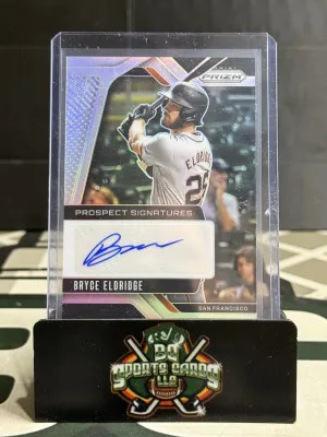 Bryce Eldridge Rookie Auto front