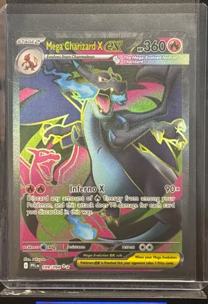 Mega Charizard X EX 109/094 Phantasmal Flames Ultra Rare front
