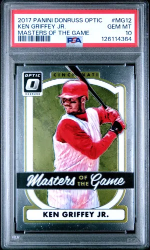 2017 Panini Donruss Optic Masters Of The Game Ken Griffey Jr.. Masters Of The Game