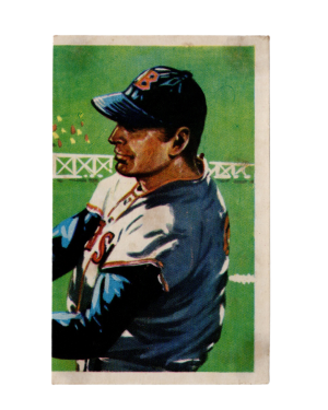 1959 Chocolates Torras Viajando Por America Del Norte Ted Williams Baseball Cards #152 & 153 back