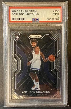 2020 Panini Prizm Anthony Edwards front