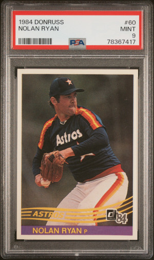 1984 Donruss Nolan Ryan front