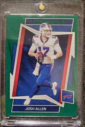2022 Panini Rookies & Stars Josh Allen #10 Green front
