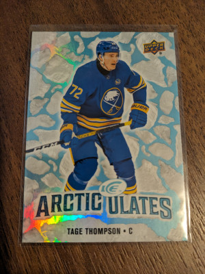 Tage Thompson Arcticulates Upper Deck ICE 2024-25 front
