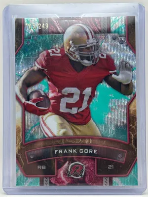 2024 Topps Resurgence Color - Frank Gore 105/249 front