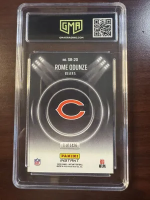 2025 Panini Instate - Rome Odunze back