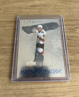 2024-25 Skybox Metal Universe Alphabetical Spectrum /199 Matthew Tkachuk front