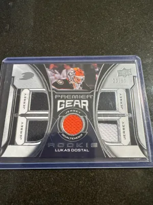 Lukas Dostal Rookie Premier Gear /99 front