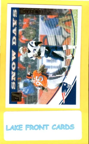 Tom Brady #SD-5	2018 Donruss Snow Days front
