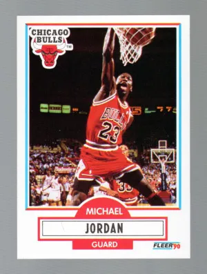 1990-91 Fleer Michael Jordan #26 front